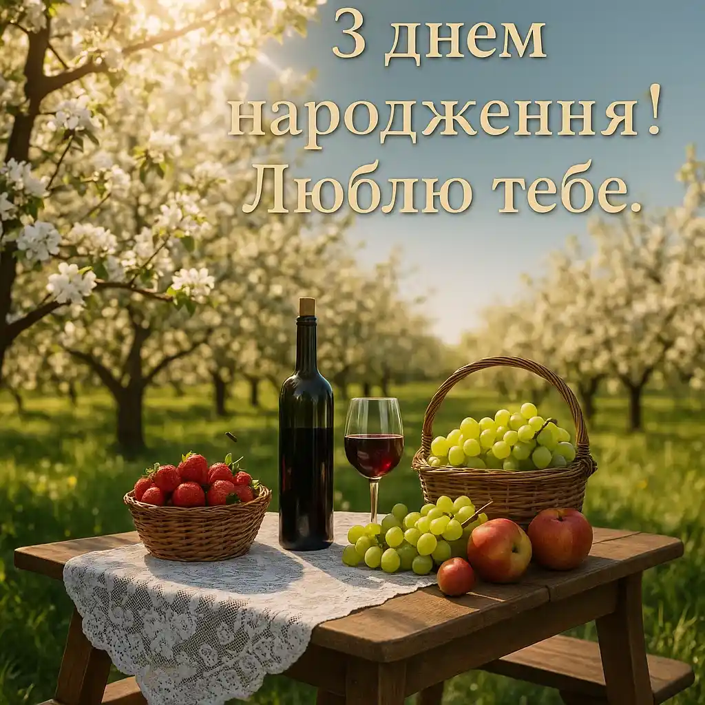 Привітання з днем народження коханого чоловіка