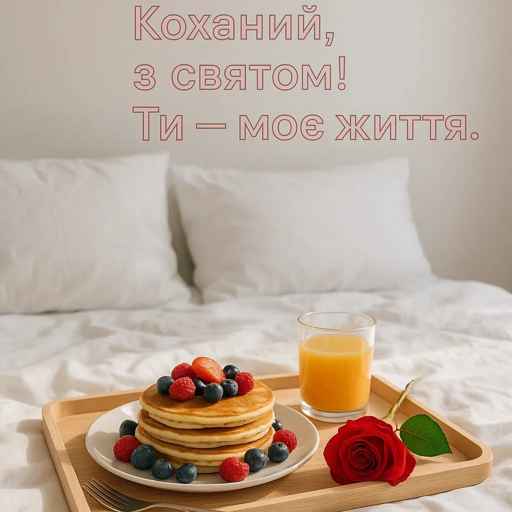 Привітання з днем народження коханого чоловіка
