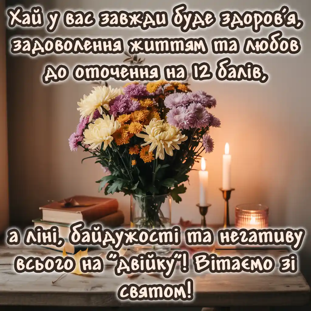 Привітання з днем вчителя колегам в картинках