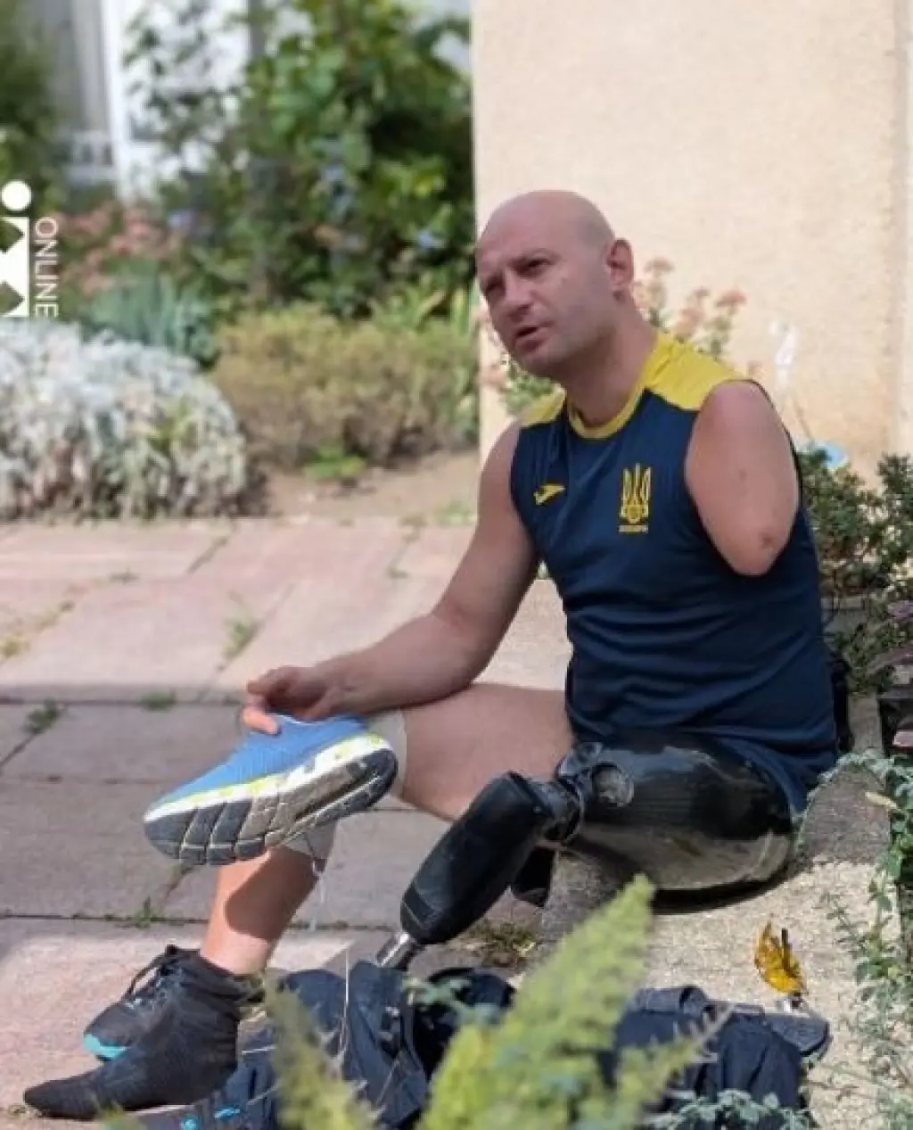 Ветеран із протезами побив власний рекорд України з присідань на одній нозі
