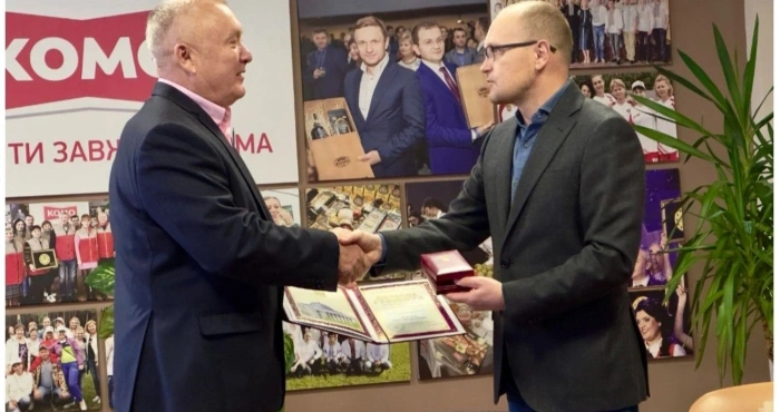 Верховна Рада відзначила керівника ПрАТ «Дубномолоко» за заслуги перед Україною