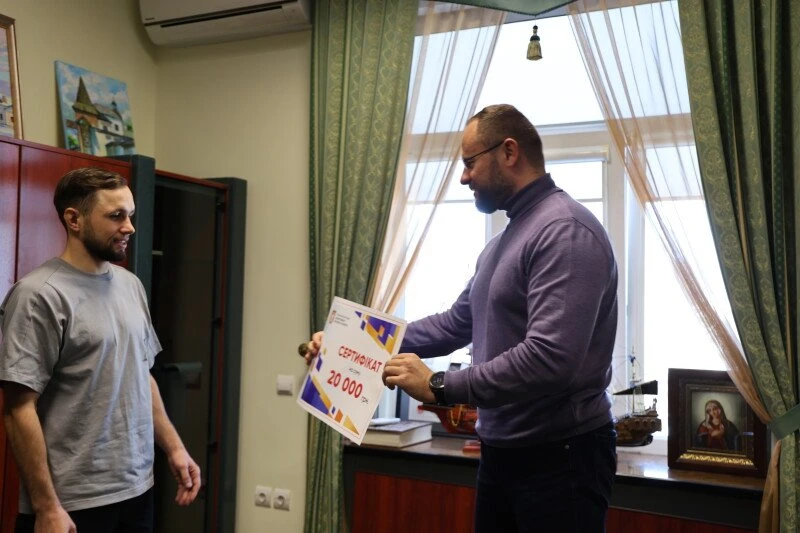 Мер Луцька привітав прикордонника Богдана Мочульського з перемогою на Чемпіонаті світу з джиу-джитсу