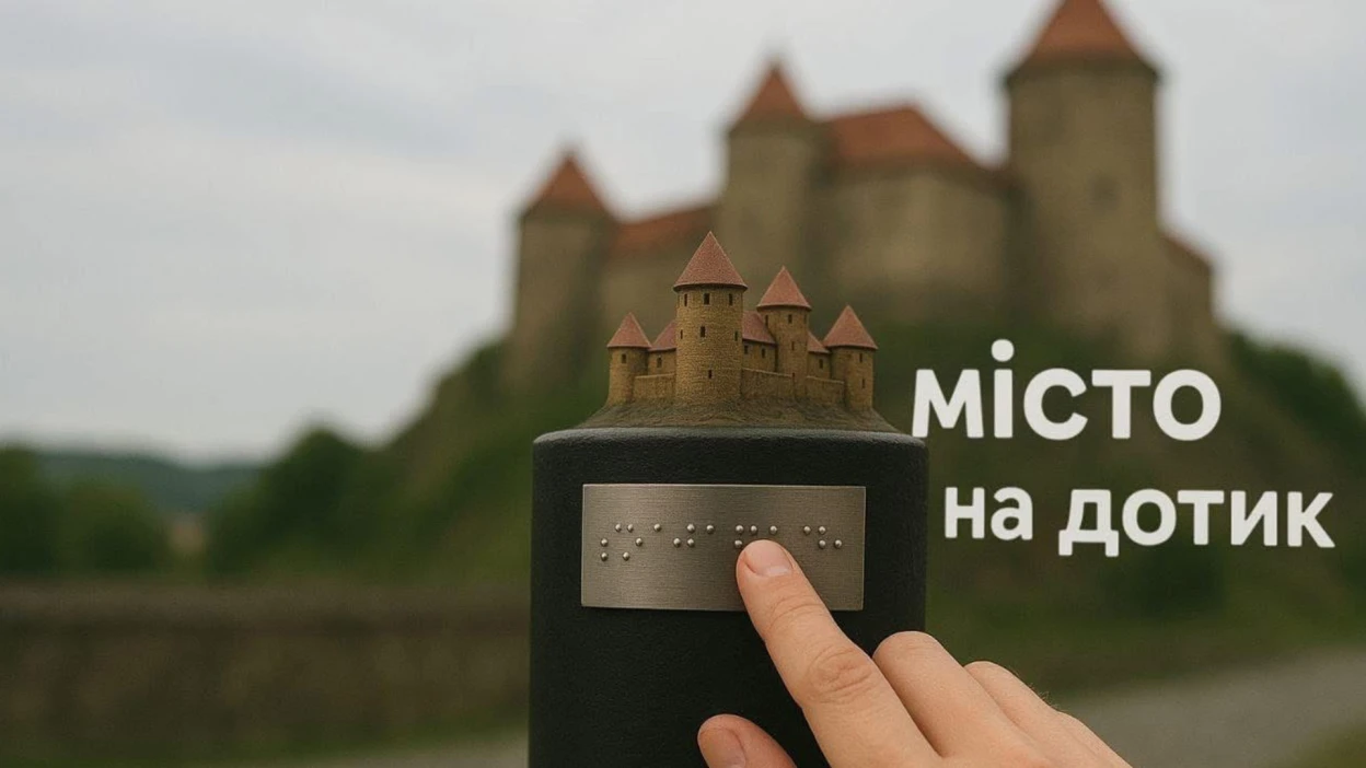 Відчути архітектуру: у Мукачеві створять тактильні копії п’яти історичних локацій