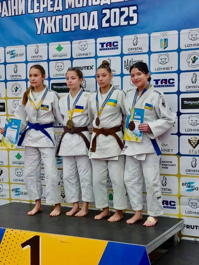14-річна волинянка стала бронзовою призеркою чемпіонату України з дзюдо