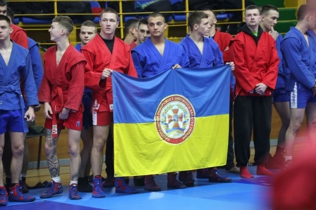 У Луцьку силовики та курсанти змагаються на чемпіонаті ФСТ «Динамо» із самбо.