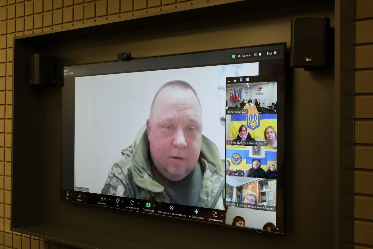 Начальник ОВА провів онлайн-зустріч з ветеранами, сім’ями військових та рідними загиблих Героїв