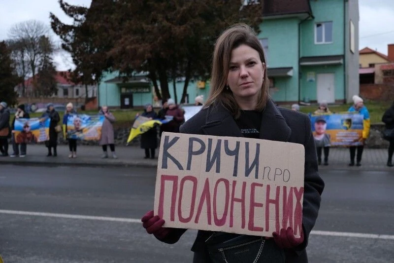 «Вони наші рідні»: на Волині відбулася акція на підтримку полонених та зниклих безвісти