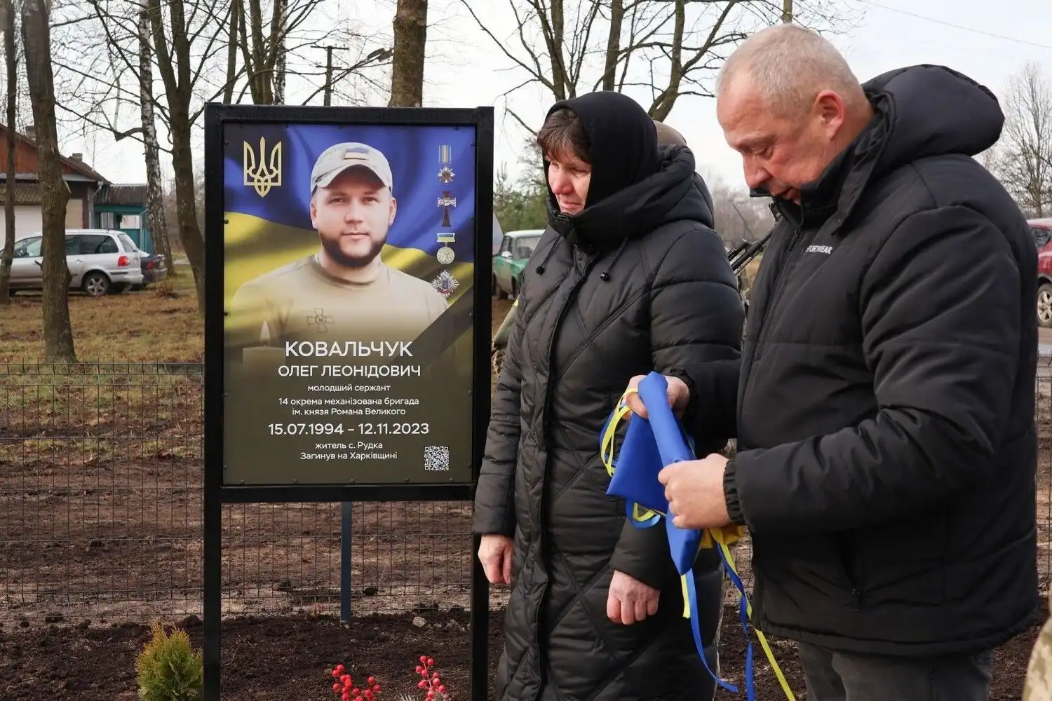 У селі на Волині відкрили Алею пам’яті Героям-землякам