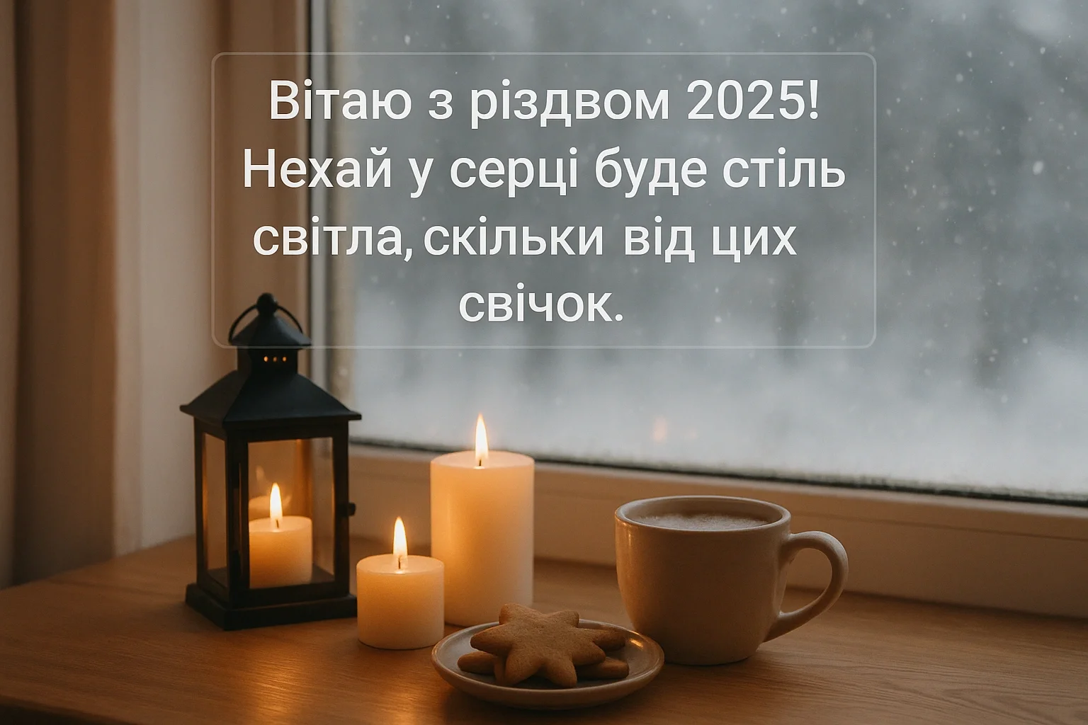 Привітання з різдвом 2025