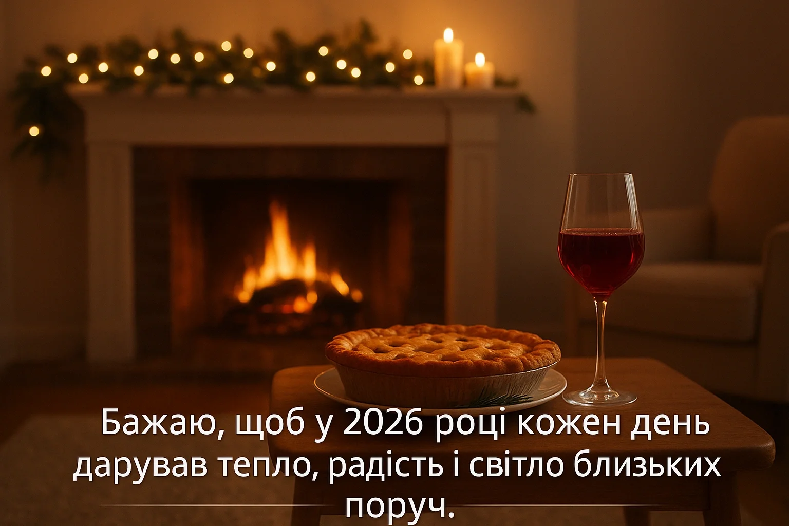 Привітання з прийдешнім новим роком 2026