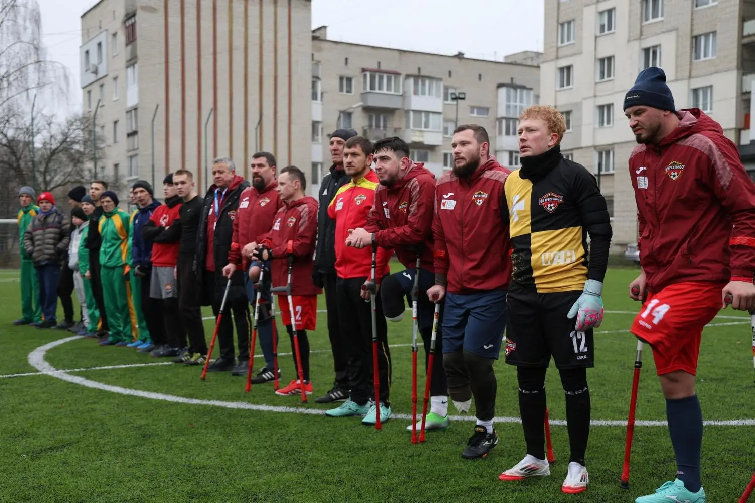 Луцьк інвестує в силу характеру: ампфутбольні «Хрестоносці» отримали мільйон гривень підтримки