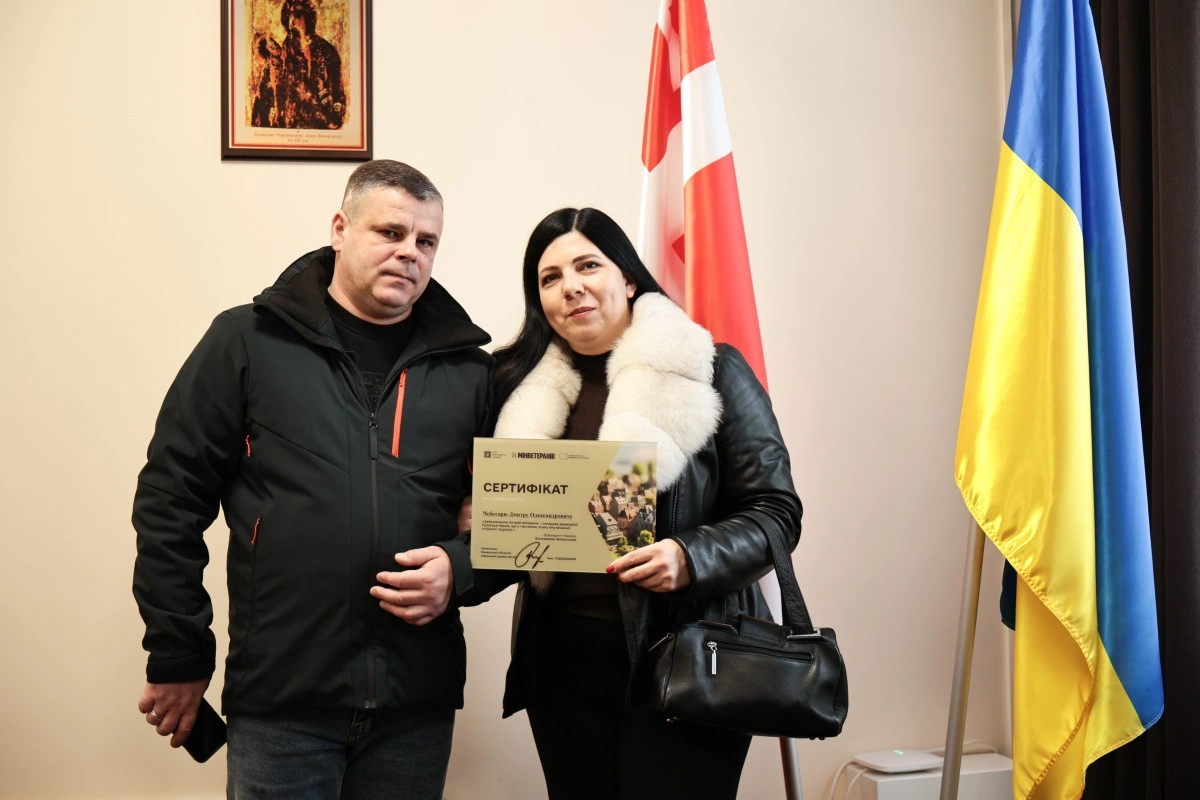 Ще чотири ветерани на Волині отримали сертифікати на придбання власного житла