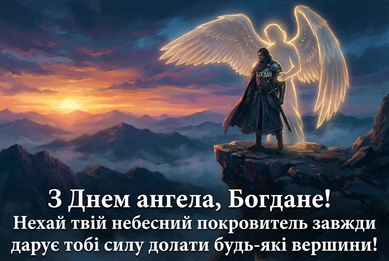 з днем ангела богдана