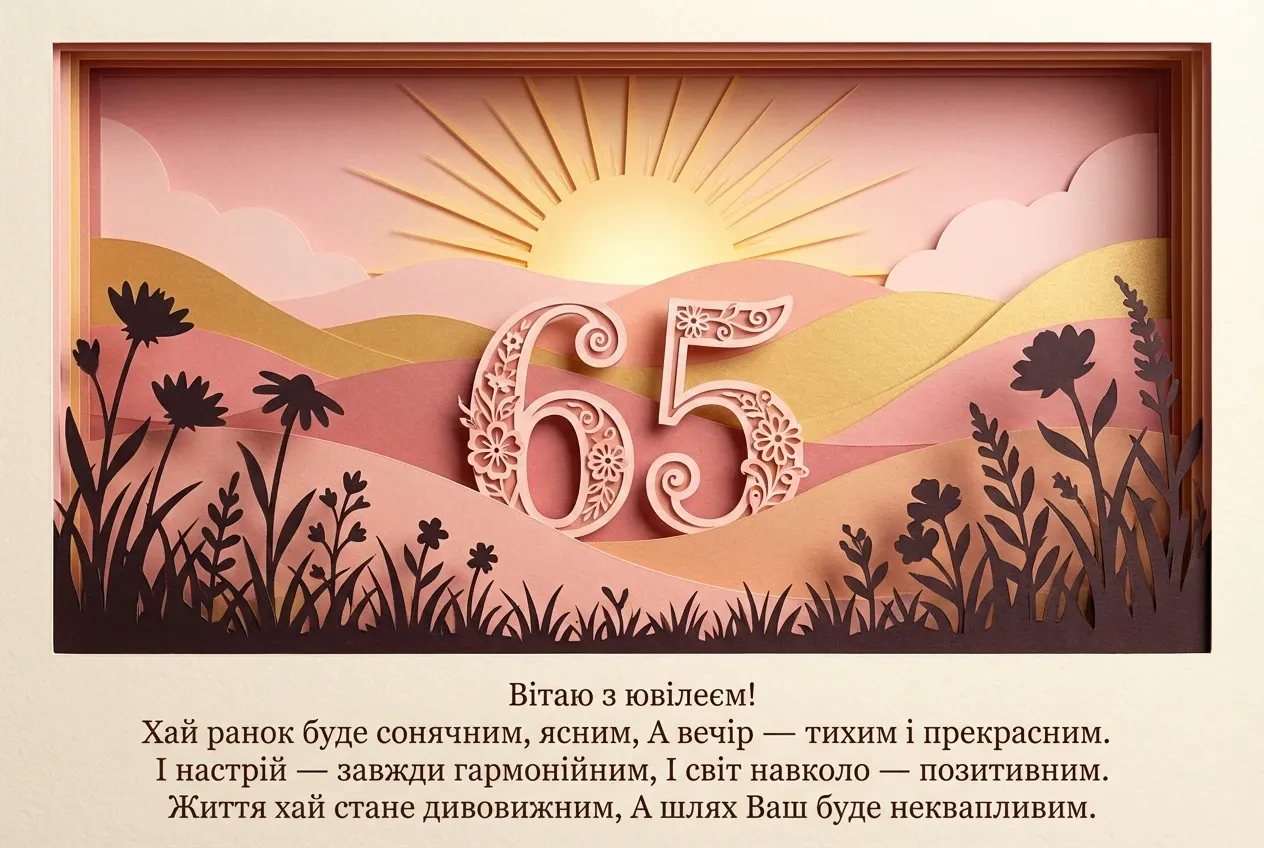 з ювілеєм 65 жінці картинки