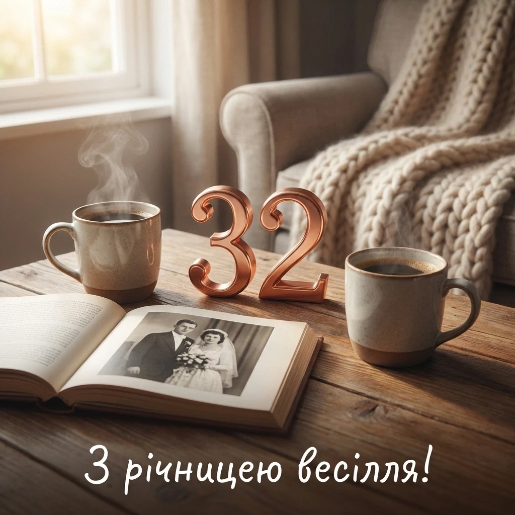 32 роки весілля картинки