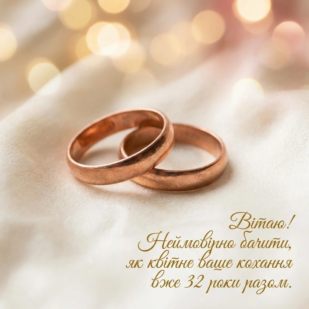 32 роки весілля картинки