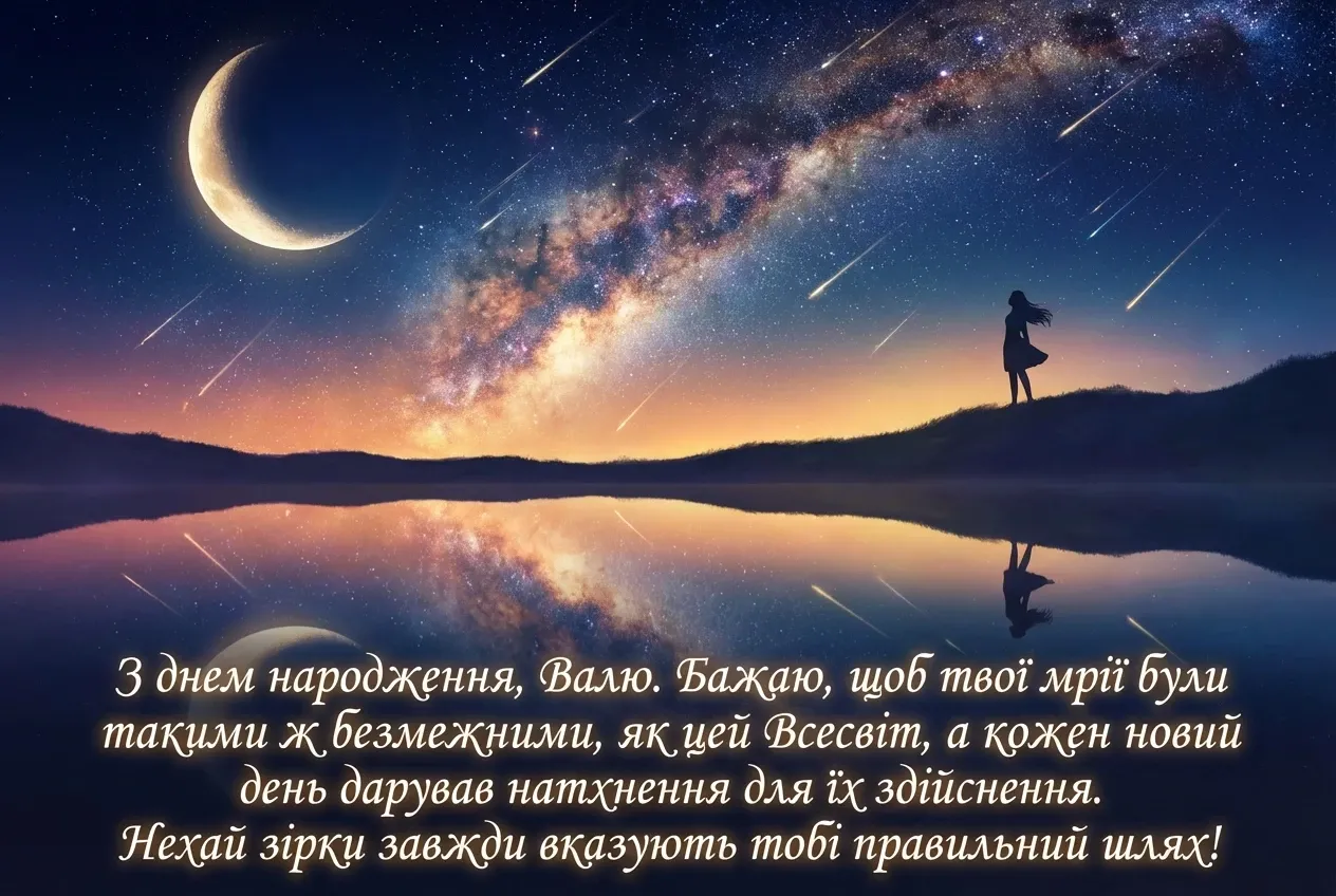 Валя з днем народження