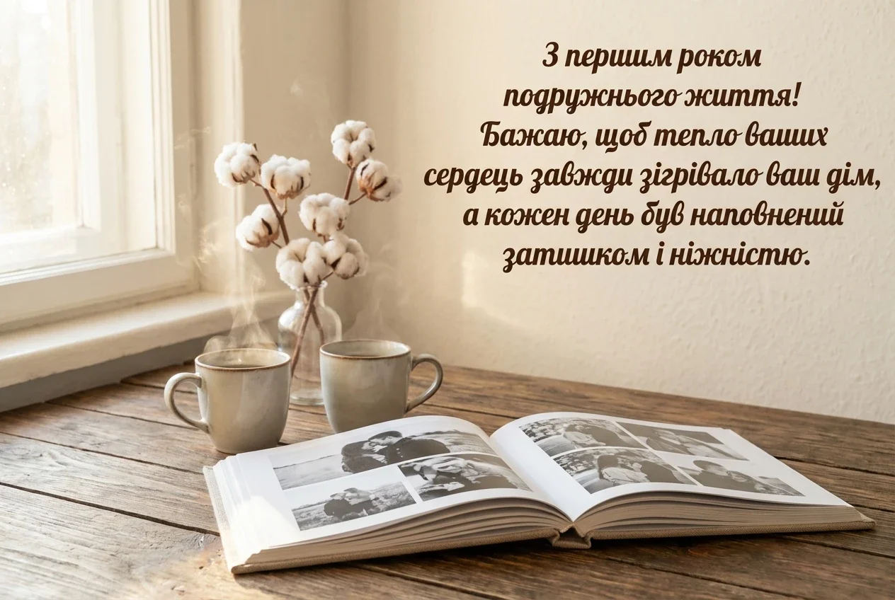 картинки з річницею весілля 1 рік