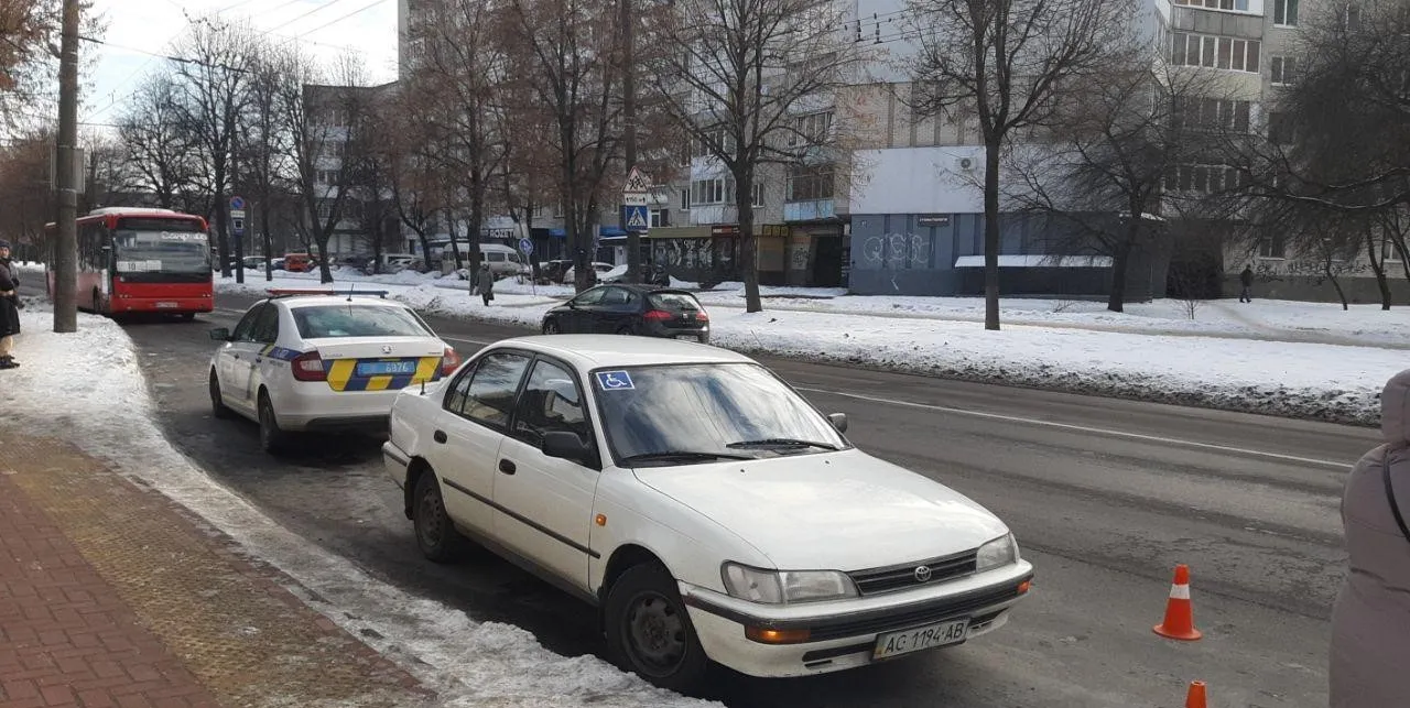 ДТП на проспекті Молоді: у Луцьку під колеса авто потрапила жінка