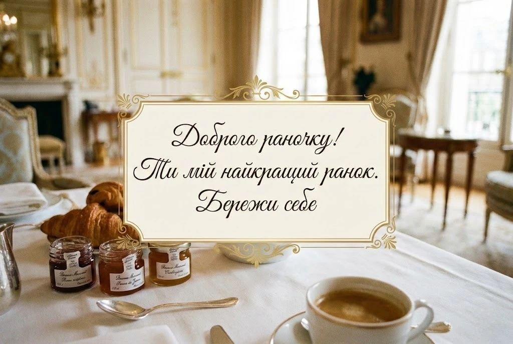 Доброго раночку, коханий: найтепліші листівки та душевні побажання для гарного початку дня