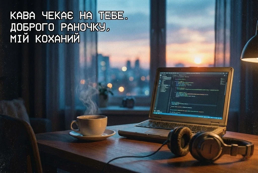 Доброго раночку, коханий: найтепліші листівки та душевні побажання для гарного початку дня