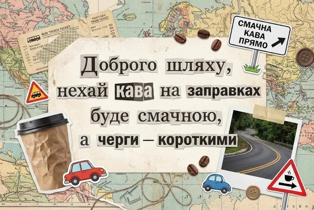 Доброго шляху: найтепліші побажання та красиві листівки для легкої дороги