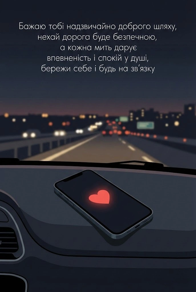 Доброго шляху: найтепліші побажання та красиві листівки для легкої дороги