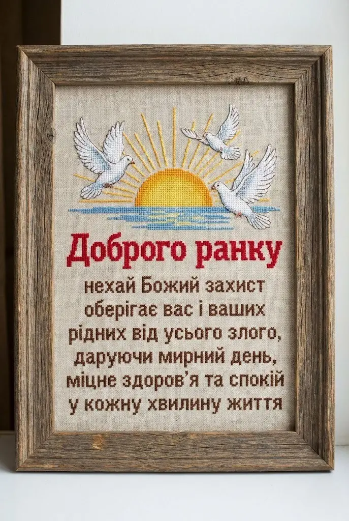 Доброго ранку та Божого захисту: душевні картинки й найтепліші побажання для мирного дня