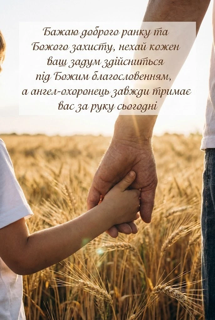 Доброго ранку та Божого захисту: душевні картинки й найтепліші побажання для мирного дня