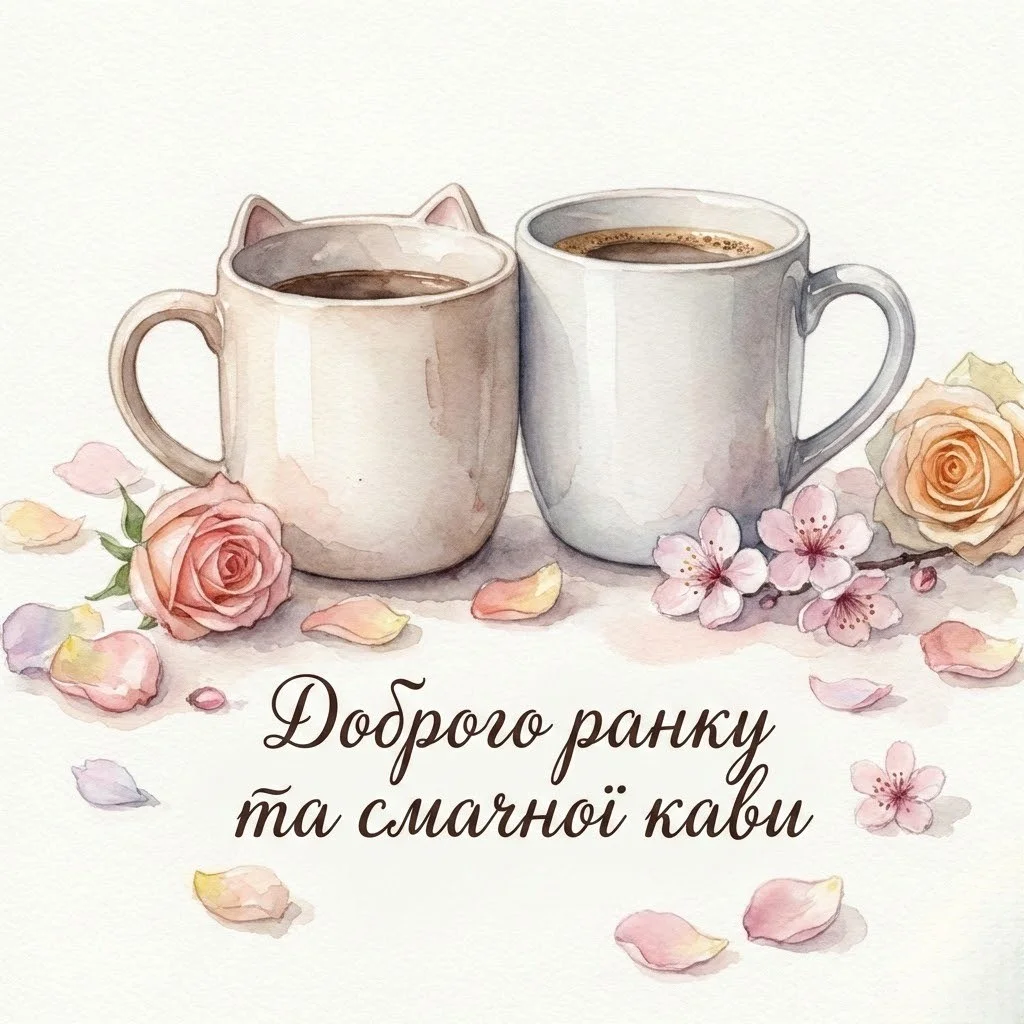 Доброго ранку, котику мій: найтепліші листівки та щирі побажання для гарного дня