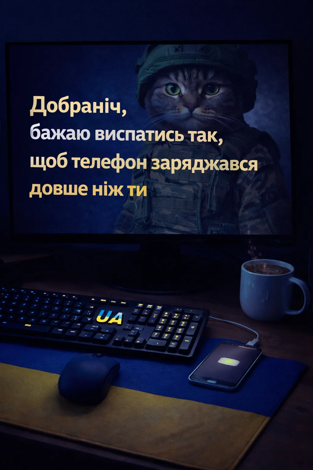 Добраніч: патріотичні картинки українською для мирного та затишного сну
