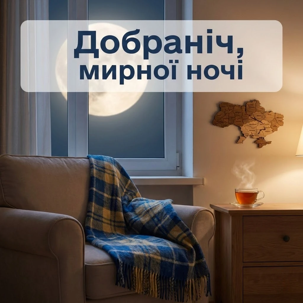 Добраніч: патріотичні картинки українською для мирного та затишного сну