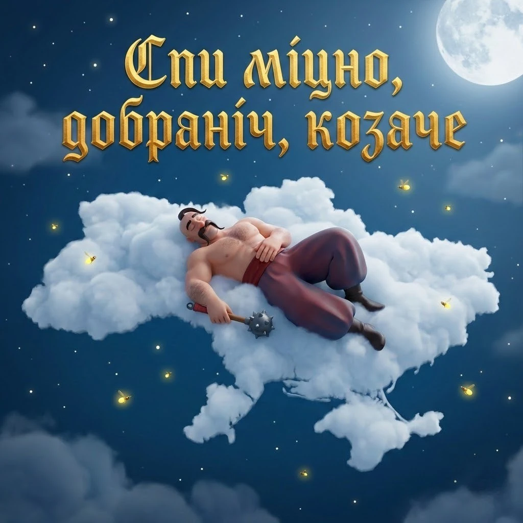 Добраніч: патріотичні картинки українською для мирного та затишного сну