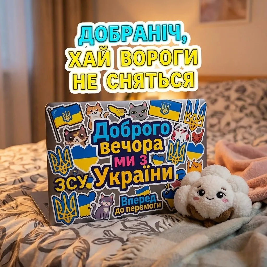 Добраніч: патріотичні картинки українською для мирного та затишного сну