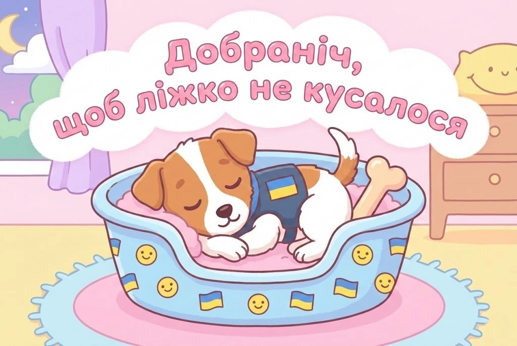 Добраніч: патріотичні картинки українською для мирного та затишного сну