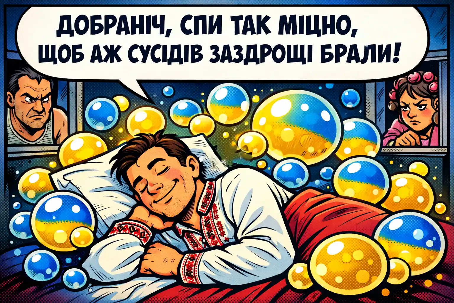 Добраніч: патріотичні картинки українською для мирного та затишного сну