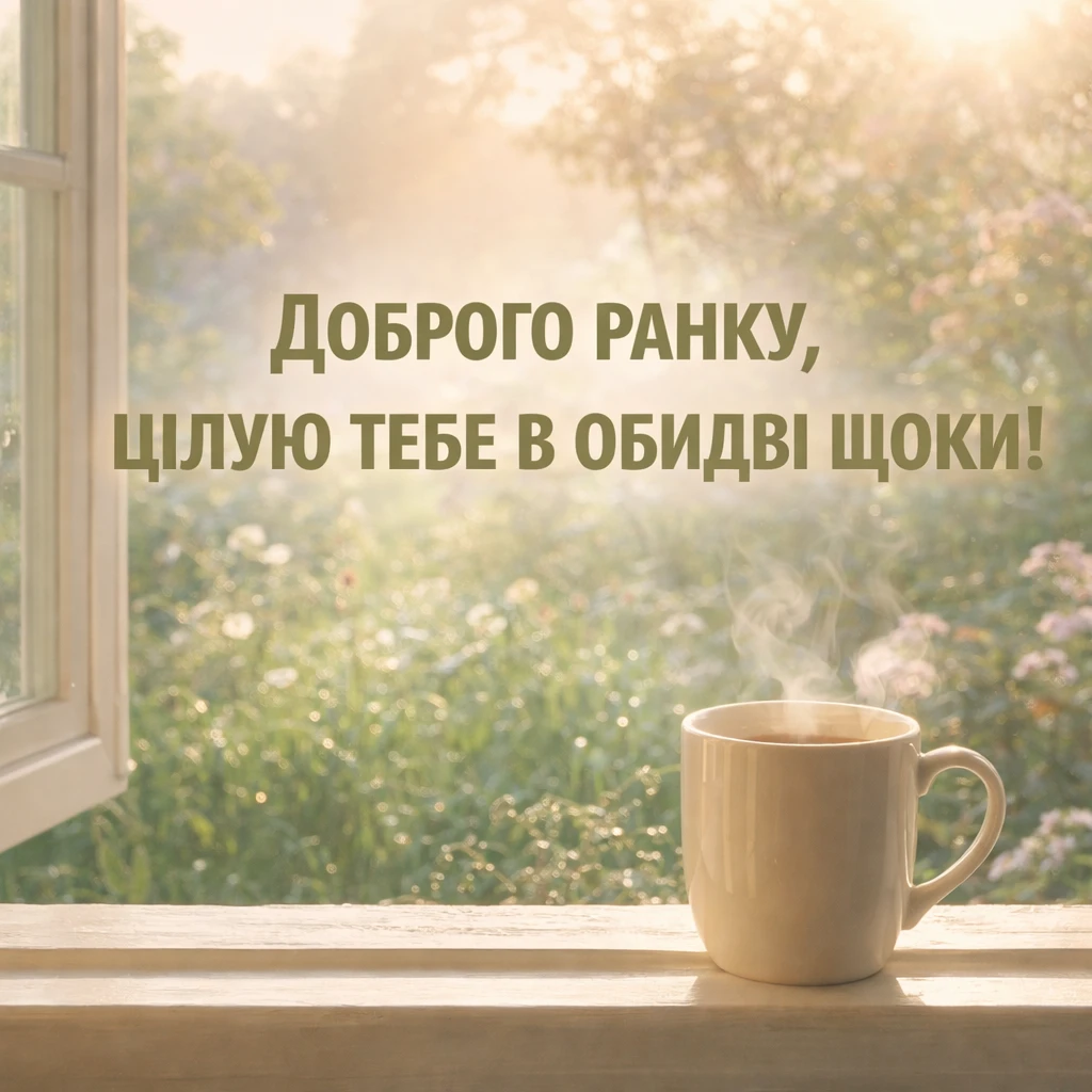 Коханому чоловікові доброго ранку – цілую: ніжні та щирі листівки для найріднішої людини