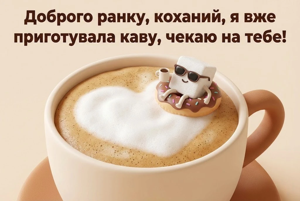 Коханому чоловікові доброго ранку – цілую: ніжні та щирі листівки для найріднішої людини