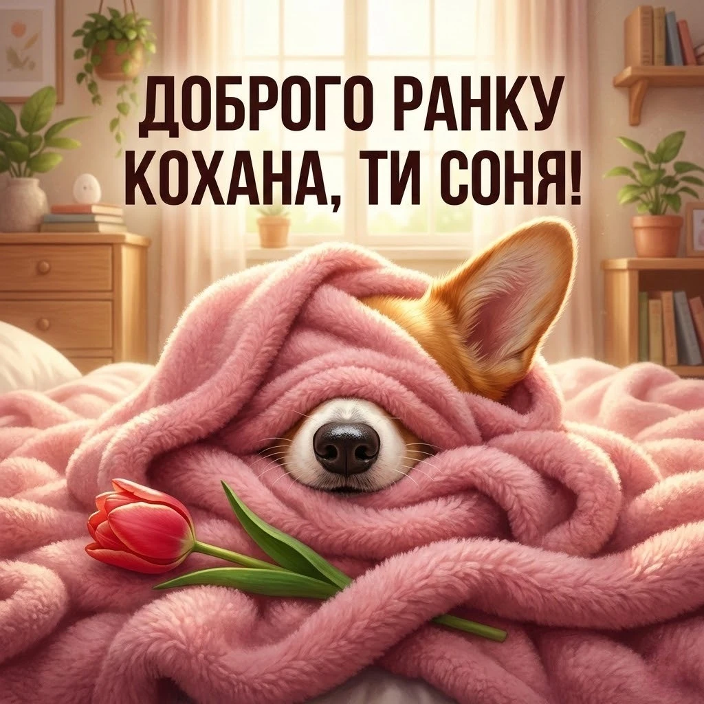 Доброго ранку кохана: гумор, прикольні картинки та щирі побажання для гарного настрою