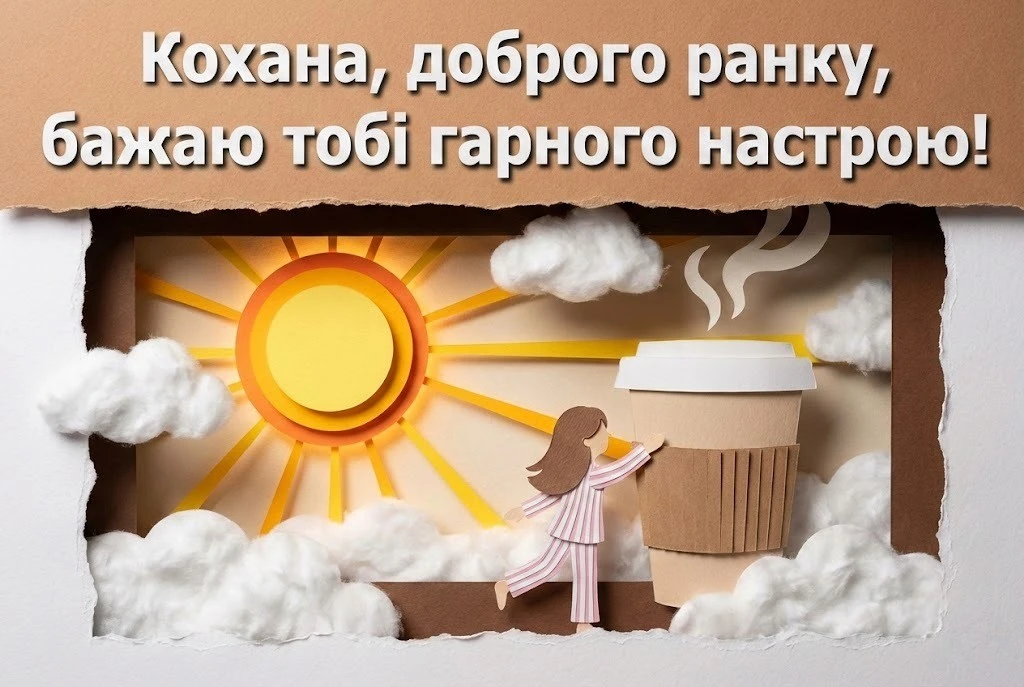 Доброго ранку кохана: гумор, прикольні картинки та щирі побажання для гарного настрою