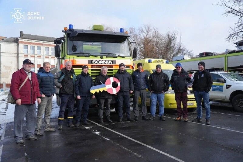 Швейцарська спецтехніка підсилює волинський гарнізон ДСНС