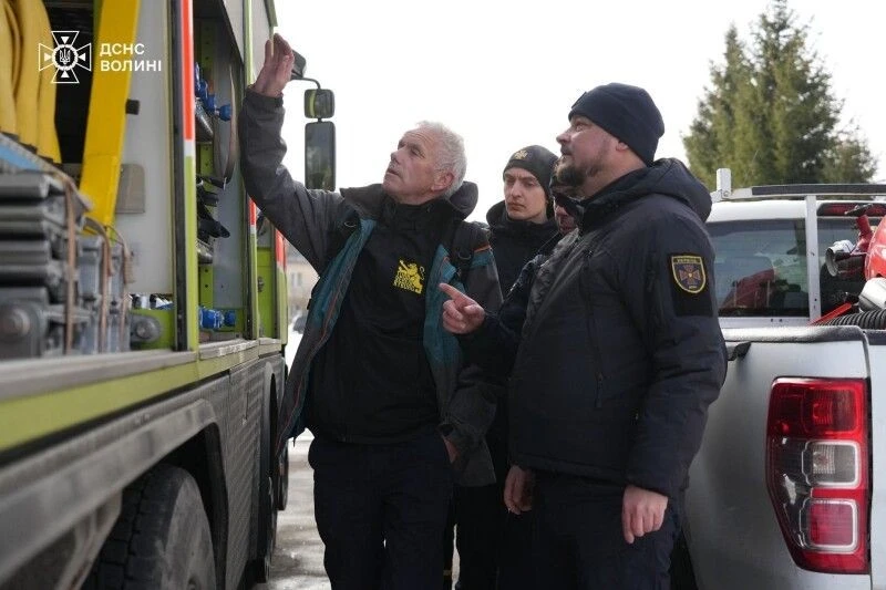 Швейцарська спецтехніка підсилює волинський гарнізон ДСНС
