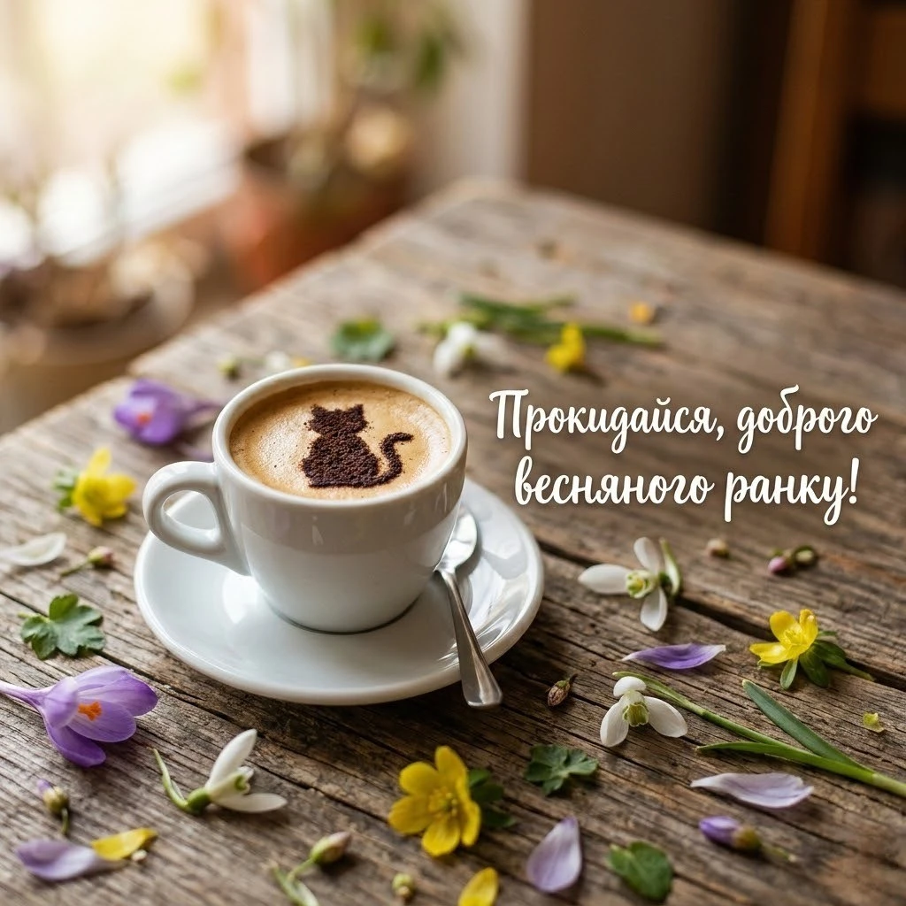 Доброго ранку, понеділок: прикольні картинки та гарні привітання на початок весни