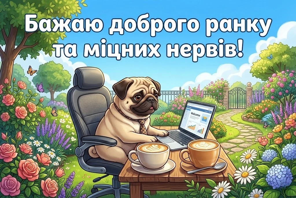 Доброго ранку, понеділок: прикольні картинки та гарні привітання на початок весни