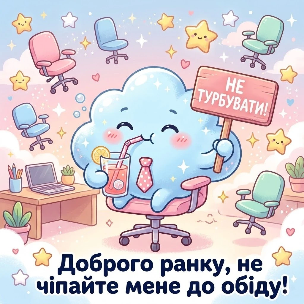 Доброго ранку та щасливого дня: картинки, приколи на роботі та сучасні листівки для гарного настрою