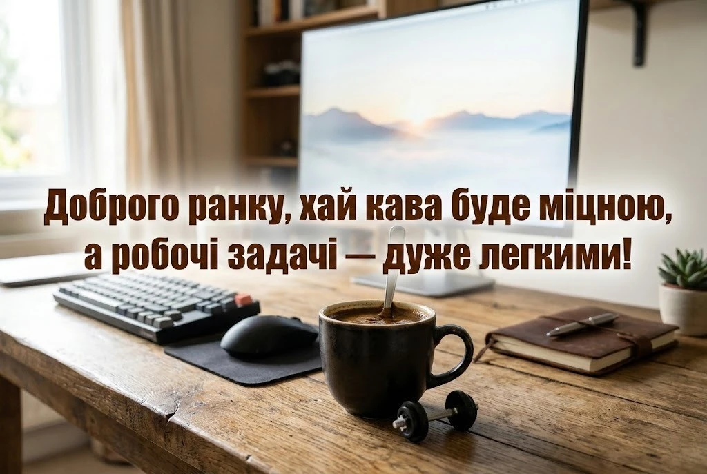 Доброго ранку та щасливого дня: картинки, приколи на роботі та сучасні листівки для гарного настрою