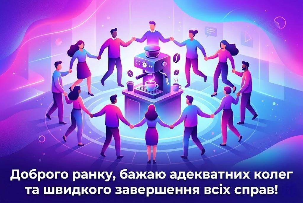 Доброго ранку та щасливого дня: картинки, приколи на роботі та сучасні листівки для гарного настрою