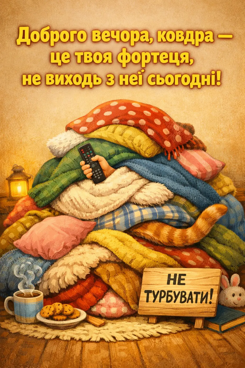 Доброго тихого вечора: картинки українською для душевного спокою та затишку