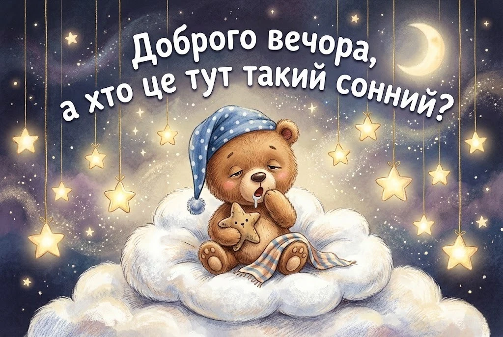 Доброго тихого вечора: картинки українською для душевного спокою та затишку