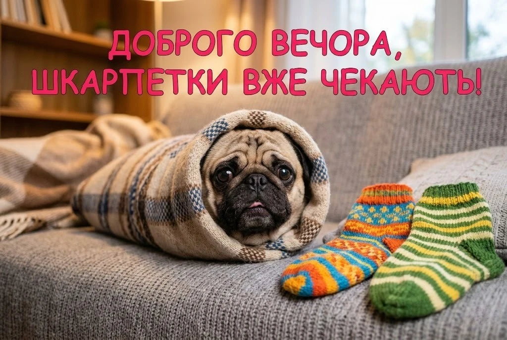 Доброго тихого вечора: картинки українською для душевного спокою та затишку